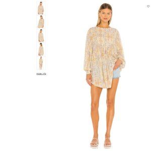 Free People This Is It Tunic in Parchment - Medium